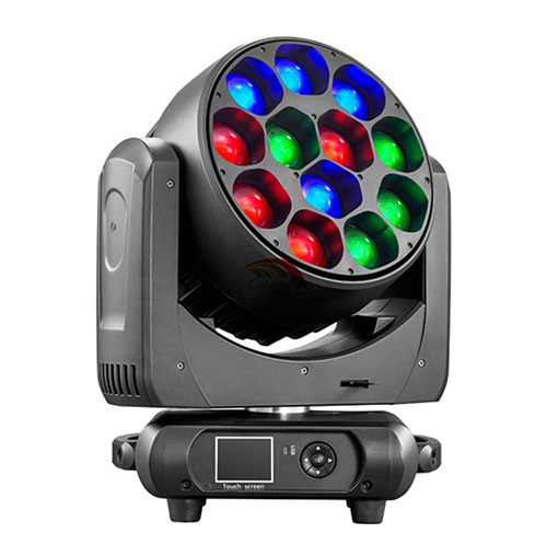 12x40W 4IN1 RGBW Cabeza móvil ZOOM Iluminación de escenario LED